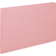 アスクル　背幅伸縮ファイル（紙製）　A3ヨコ　ピンク　10冊  オリジナル