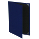 セキセイ　証書ホルダー　布貼り　A4　ブルー　SH-2236-10　1箱（10冊入）