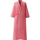 住商モンブラン 患者衣 浴衣式 （男女兼用 8分袖） ピンク LL 59-445