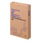 アスクル ゴミ袋 透明 低密度 箱タイプ 45L 厚さ0.025mm（500枚:100枚入×5）バイオマス10%  オリジナル