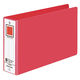 コクヨ リングファイル B6ヨコ 2穴 フ-409NR 1セット(3冊)