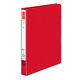 コクヨ リングファイル ER 丸型2穴 B5タテ 背幅29mm 赤 レッド フ-UR421NR 1セット(3冊)