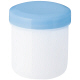 金鵄製作所 軟膏壺（軟膏ツボ）定量型軟膏容器 50mL スカイブルー（藤） 1セット（150個：30個入×5袋）