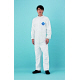 【防護服】 デュポン Tyvek タイベック(R)ソフトウェア1型 L 白 1セット（10着）