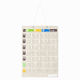お薬カレンダー おくすりカレンダー 服薬カレンダー 投薬カレンダー 薬のカレンダー  両面 2週間用 マチ付きポケット 1枚 オリジナル