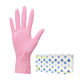 【使いきりニトリル手袋】 ファーストレイト やわらかニトリル手袋 粉なし FR-521 ピンク S 1箱（100枚入）