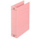 プラス　フラットファイル厚とじ500　A5タテ　ピンク　87568　1セット（30冊）