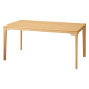 コイズミファニテック　木製テーブル　幅1500　高さ700　１台（２梱包）　介護用にも使用できます