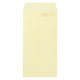 ムトウユニパック ナチュラルカラー封筒 長3 クリーム　テープ付 100枚