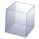 アスクル アクリルキューブボックス 25cm角 745911 1個 オリジナル