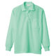 AITOZ(アイトス) 事務服 ユニセックス 吸汗速乾（クールコンフォート） 長袖ポロシャツ ミントグリーン M AZ-10578 1着（直送品）
