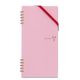 プラス リングノート カ.クリエ A4×1/3 5mm方眼 ツインリング こすもす ピンク 1冊 RT-650GC 77912