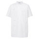 KAZEN メンズ医務衣半袖 （メンズケーシー） 医療白衣 ホワイト 4L 132-30（直送品）