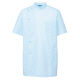 KAZEN メンズ医務衣半袖 （メンズケーシー） 医療白衣 サックスブルー（水色） 4L 132-31（直送品）