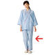 KAZEN 患者衣スラックス （検査着 検診衣） 男女兼用 LL 286-98（直送品）