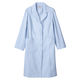 住商モンブラン ドクターコート（レディス・長袖） サックスブルー（水色） シングル L 71-123 医療白衣 診察衣