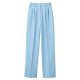 住商モンブラン パンツ（レディス） ナースパンツ 医療白衣 サックスブルー（水色） 4L 72-092（直送品）
