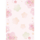 ササガワ 和柄OA用紙 和ごころ 彩桜 4-1030 1セット(1冊(10枚)×5)