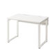 Ceha プレノデスクシステム 平机 引出し無し ホワイト天板/ホワイト脚 幅1000×奥行700×高さ720mm 1台 (3梱包)