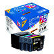 エプソン（EPSON）用 リサイクルインク JIT-AE754P 大容量 （IC4CL75） IC75シリーズ 1パック（4色入）