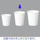 ファーストレイト うがい用紙コップ ５オンス 無地 FR-279 1袋（100個入）