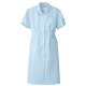 AITOZ（アイトス） 花形ボタンワンピース（ナースワンピース） 半袖 サックスブルー S 861336-007　白衣