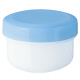 金鵄製作所 軟膏壺（軟膏ツボ）定量型軟膏容器 20mL スカイブルー（藤） 1袋（50個入）