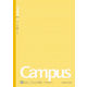 コクヨ キャンパスノート（ドット罫・カラー）セミB5 A罫 イエロー ノ-3CATN-Y 1冊