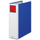 キングファイル　スーパードッチ　A4タテ　とじ厚80mm　青　キングジム　両開きパイプファイル　1478
