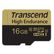 Transcend（トランセンド）microSDHCカード 16GB class10 TS16GUSDHC10V 1個