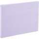 アスクル フラットファイル A4ヨコ バイオレット エコノミータイプ 10冊  オリジナル