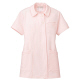 AITOZ（アイトス） オープンネックチュニック（ナースジャケット） 半袖 ピンク LL 861369-060　白衣