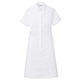 AITOZ（アイトス） パイピングワンピース（ナースワンピース） 半袖 ホワイト M 861364-001　白衣