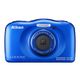 ニコン デジカメ COOLPIX W100 BL SET SDHD ブルー クールピクス 1317万画素 光学3倍 防塵6級 防水8級 耐衝撃 Wi-Fi対応