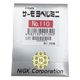 日油技研工業 サーモラベル(R)ミニシリーズ(不可逆) 1袋(200枚入) No.110 1袋(200枚) 1-630-13（直送品）