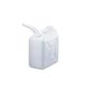三宝化成 角型瓶(ノズル付 HDPE製) 5L 5-037-01 1本（直送品）