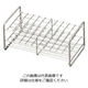 三和化研工業 ステンレス製試験管立 φ18mm 5×10配列 SS18-50 1個 6-302-11