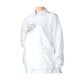 アズワン 無塵衣AS203C(男女兼用上着) ホワイト 3L AS203C 1着 6-7524-11（直送品）