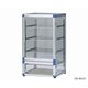 アズワン スタンダードデシケーターBG 574×517×1020mm ステンレス棚 ゴム足付き SD-BG1S 1台 1-5207-02（直送品）