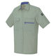 アイトス　半袖シャツ　アースグリーン　AZ5376-005-5L　1着（直送品）