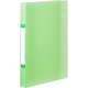 ハピラ　リングファイル丸型2穴　A4タテ　背幅25mm　5冊　カラバリ　グリーン  オリジナル