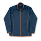 ヤギコーポレーション ユニフィット 介護ユニフォーム ニットジャケット ユニセックス UF2391 チャコールグレイ L 1枚（取寄品）