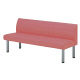 東洋工芸　MWCロビーベンチ　背付　幅1510mm　ローズ　MWC-13AN（2598)　（取寄品）
