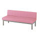 東洋工芸　MCロビーベンチ　背付　幅1500mm　ピンク　MC-150ANE（T6)　（取寄品）