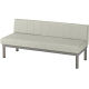 東洋工芸　MCロビーベンチ　背付　幅1500mm　ライトグレー　MC-150ANE（T8)　（取寄品）