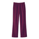 フォーク ストレートパンツ(男女兼用) ワイン 3L 6003SC-16 1枚　スクラブ（直送品）