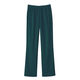 フォーク ストレートパンツ(男女兼用) モスグリーン 3L 6003SC-18 1枚　スクラブ（直送品）