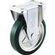 東洋スチール TRUSCO プレス製ウレタンキャスター 固定 Φ100 TUK-100 1個 171-2551（直送品）