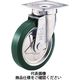 東洋スチール TRUSCO プレス製ウレタンキャスター 自在 Φ75 TUJ-75 1個 171-2331（直送品）