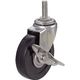 トラスコ中山 TRUSCO ねじ込み導電性ゴムキャスター ステン金具 自在S付 Φ100 TYSST-100RHES 1個 278-3070